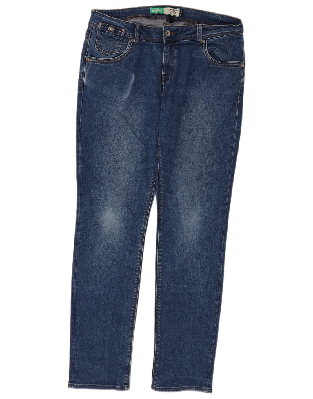 Женские узкие джинсы Imogen W32 L32 Superdry, синий хлопок