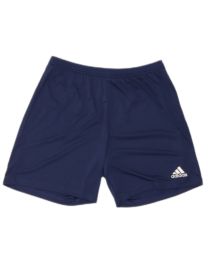 Мужские спортивные шорты ADIDAS Aeroready, большие темно-синие, полиэстер