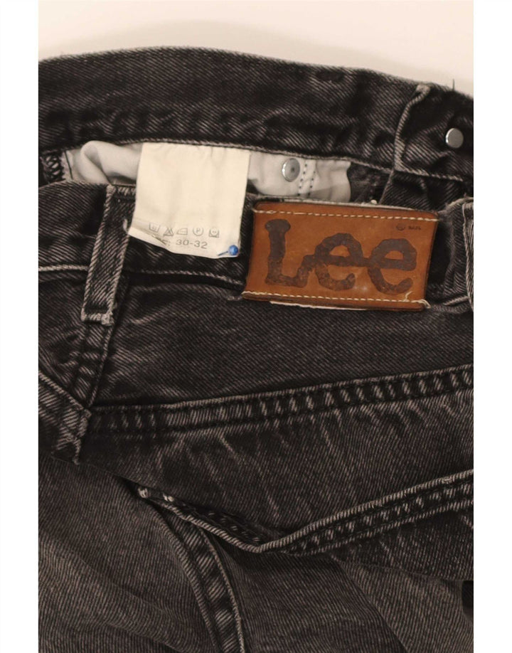 Джинсы Lee мужские прямые W30 L32 черные