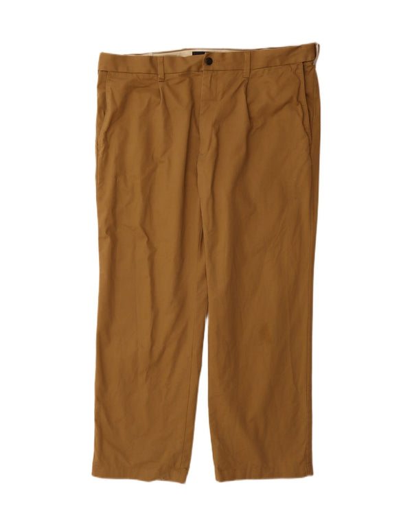 Мужские прямые брюки чинос Marks & Spencer Blue Harbour W38 L29 бежевые