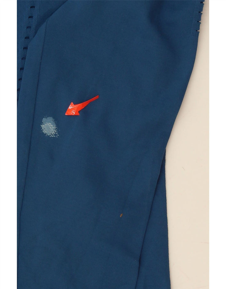 ATHLETA Womens Top Long Sleeve UK 10 Small Blue Nylon Vintage Athleta and Second-Hand Athleta from Messina Hembry 
