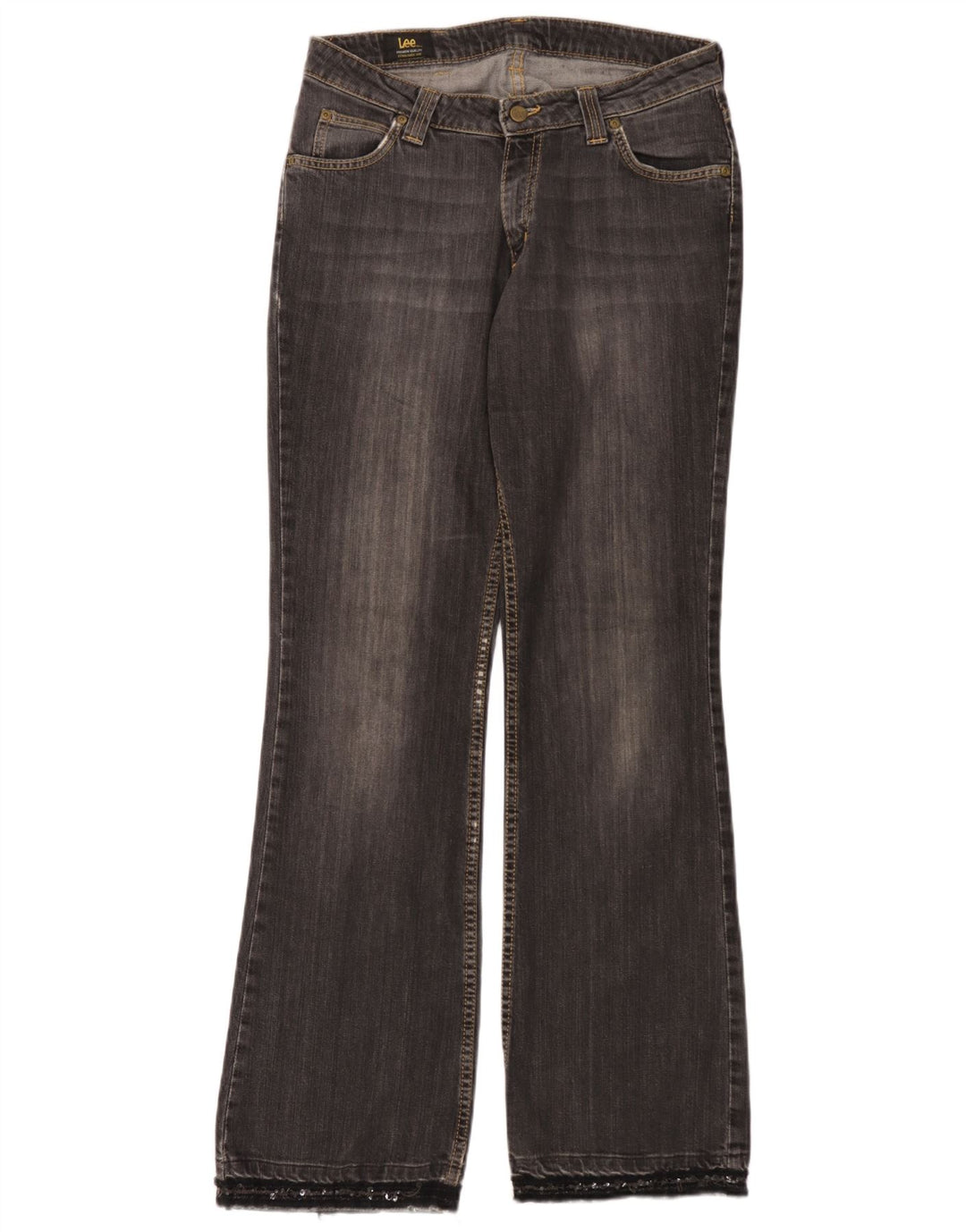 Женские джинсы Lee Desoto Bootcut W32 L33 Серые хлопковые