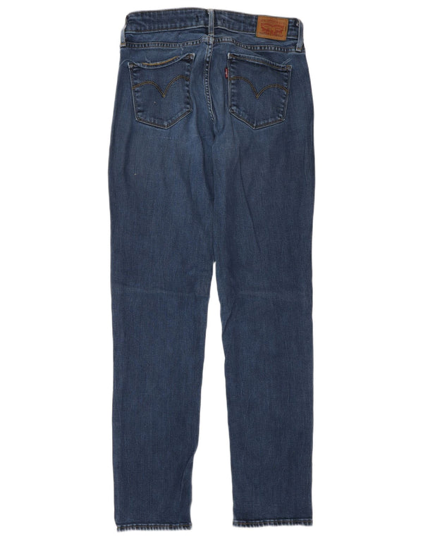 Женские зауженные джинсы Levi's 712 W28 L32 синие из лиоцелла