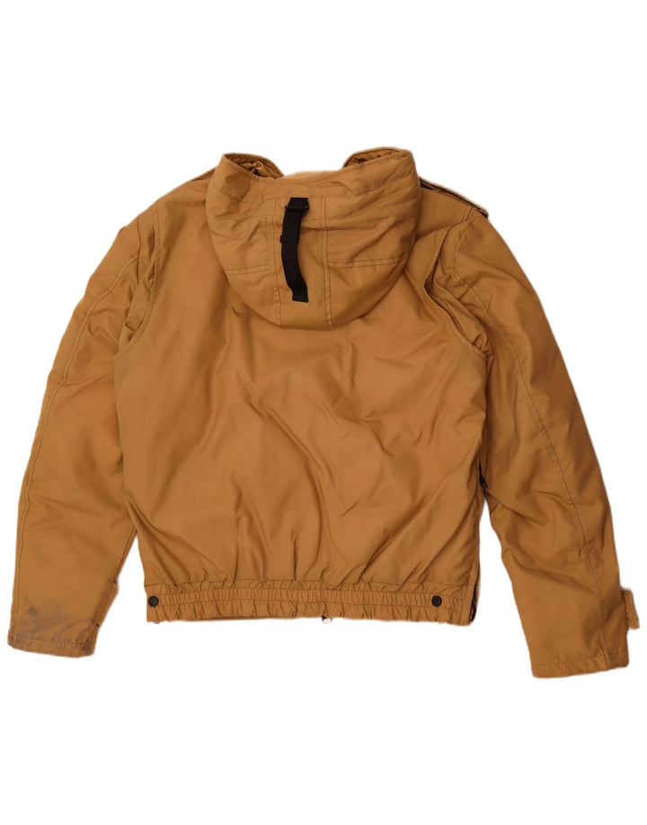 Мужская куртка-бомбер Blauer с капюшоном UK 42 XL, бежевый полиамид