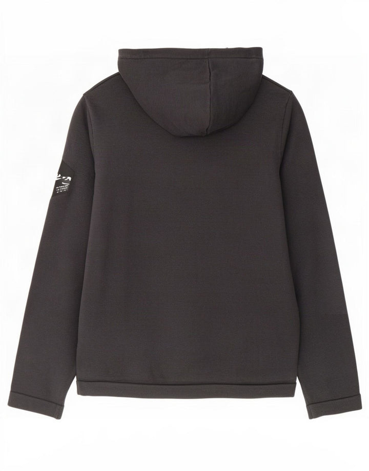 Мужской джемпер с капюшоном Jack & Jones, маленький серый, хлопковый