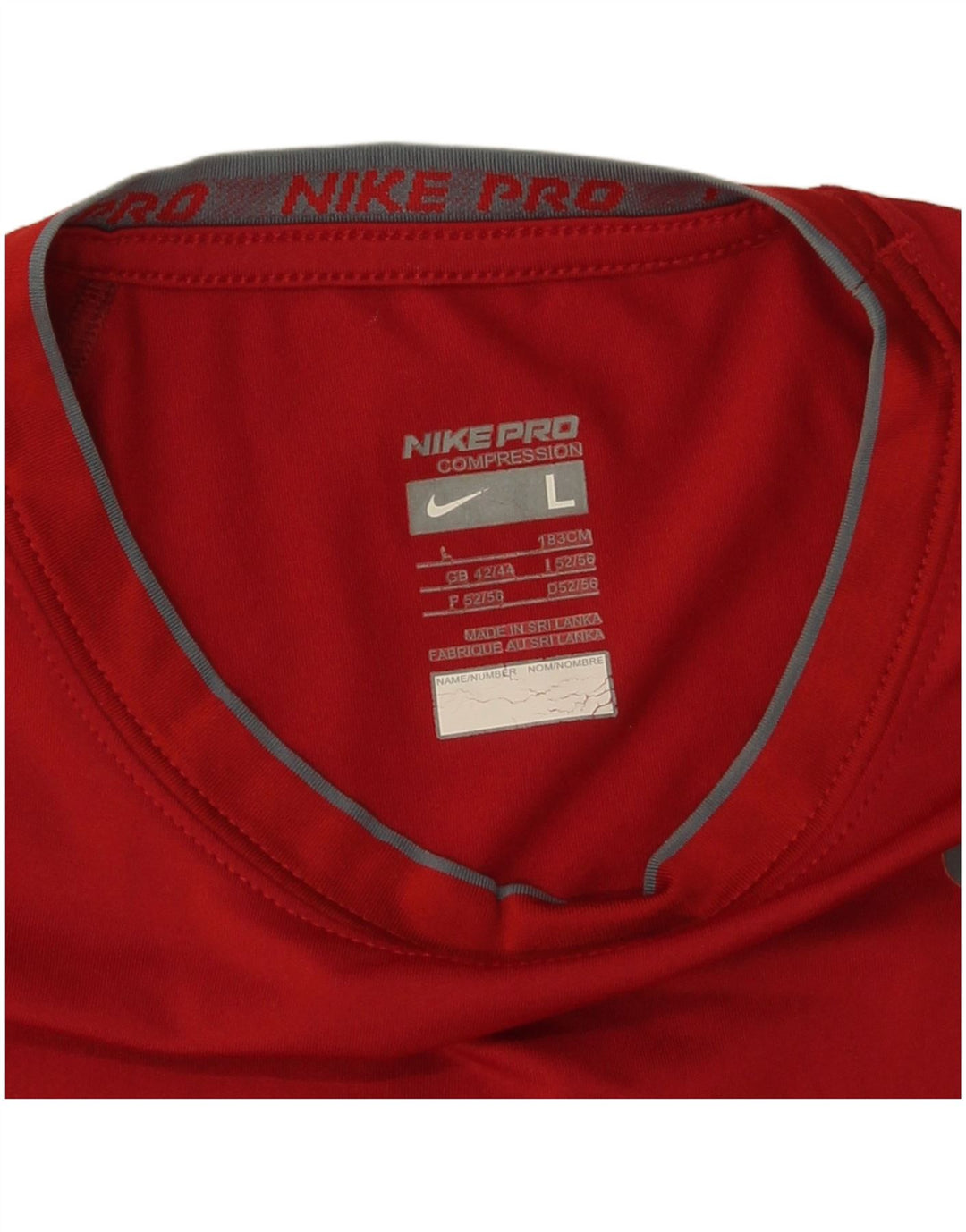 Мужская футболка Nike Top UK 42/44, большая красная