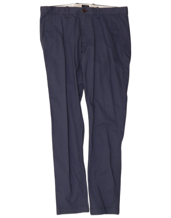 Мужские брюки-чиносы Flex Skinny J. Crew W33 L32, синий хлопок