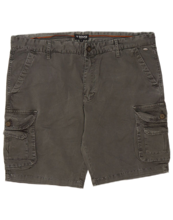 Мужские шорты карго Brugi IT 52 XL W32 Серые, хлопок