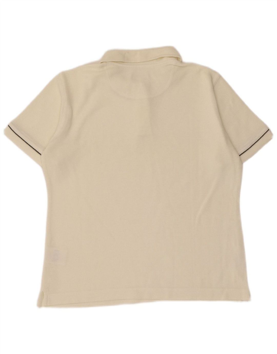 Женская рубашка поло Lotto UK 12, хлопковая ткань среднего размера с белой полоской