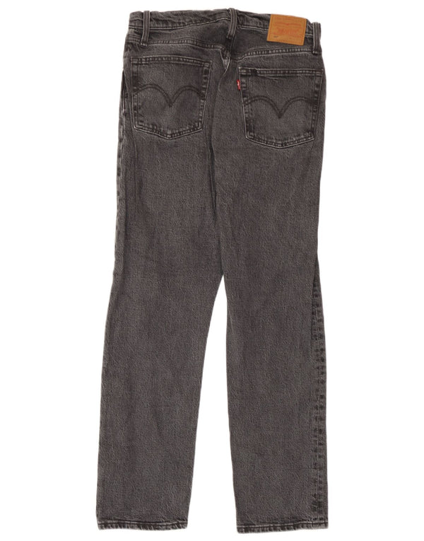 Мужские прямые джинсы Levi's 501 W27 L28 серые, хлопок