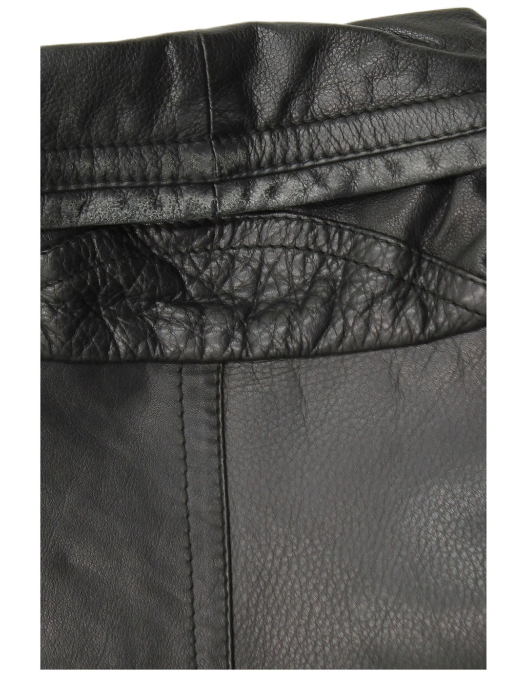 Vittorio Forti Мужское кожаное пальто IT 48 Medium Black