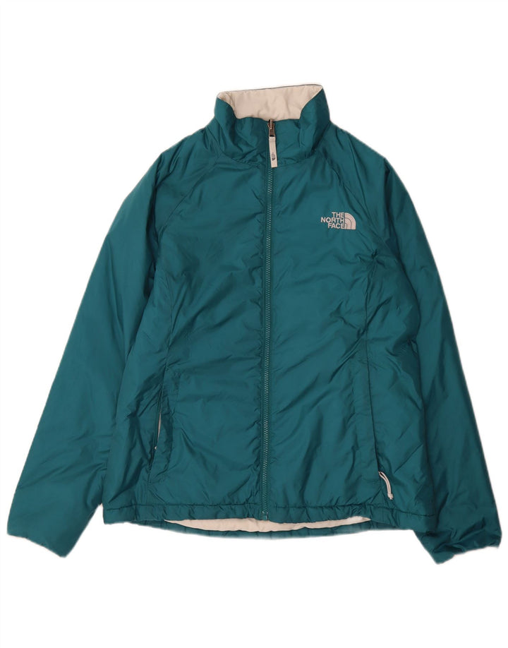 Женская куртка-бомбер с подкладкой The North Face UK 14, нейлон среднего синего цвета