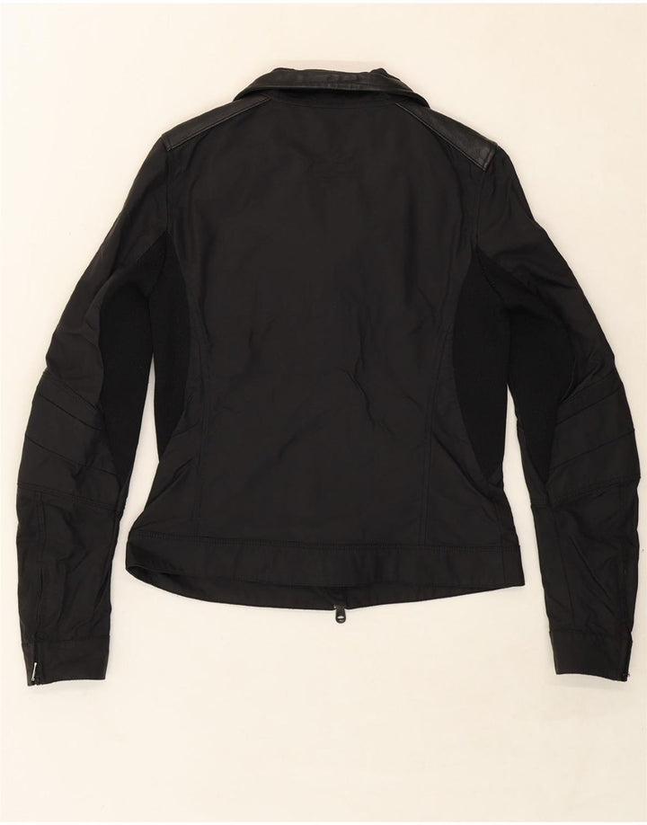 REFRIGIWEAR Womens Utility Jacket UK 18 XL Black Polyamide Vintage Refrigiwear and Second-Hand Refrigiwear from Messina Hembry 