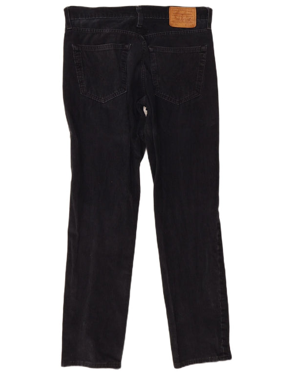 Мужские вельветовые брюки Levi's 511 Slim W32 L32 Темно-синие, хлопок