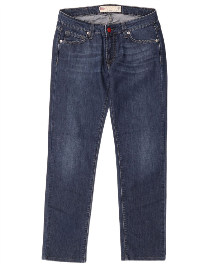 Женские прямые джинсы Roy Rogers W29 L28, синий хлопок