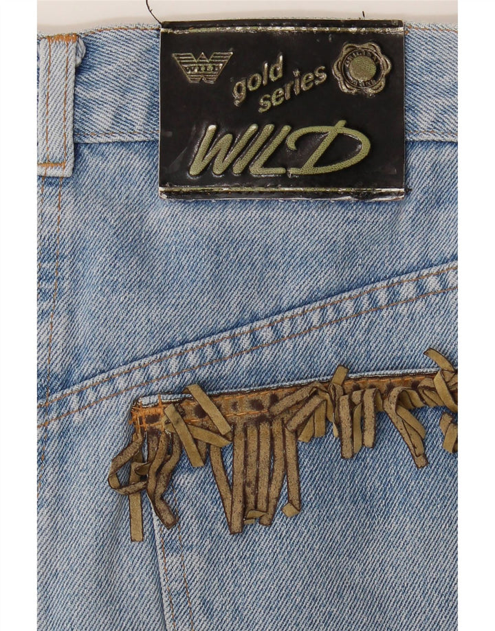 Юбка женская джинсовая Wild W30, средний синий