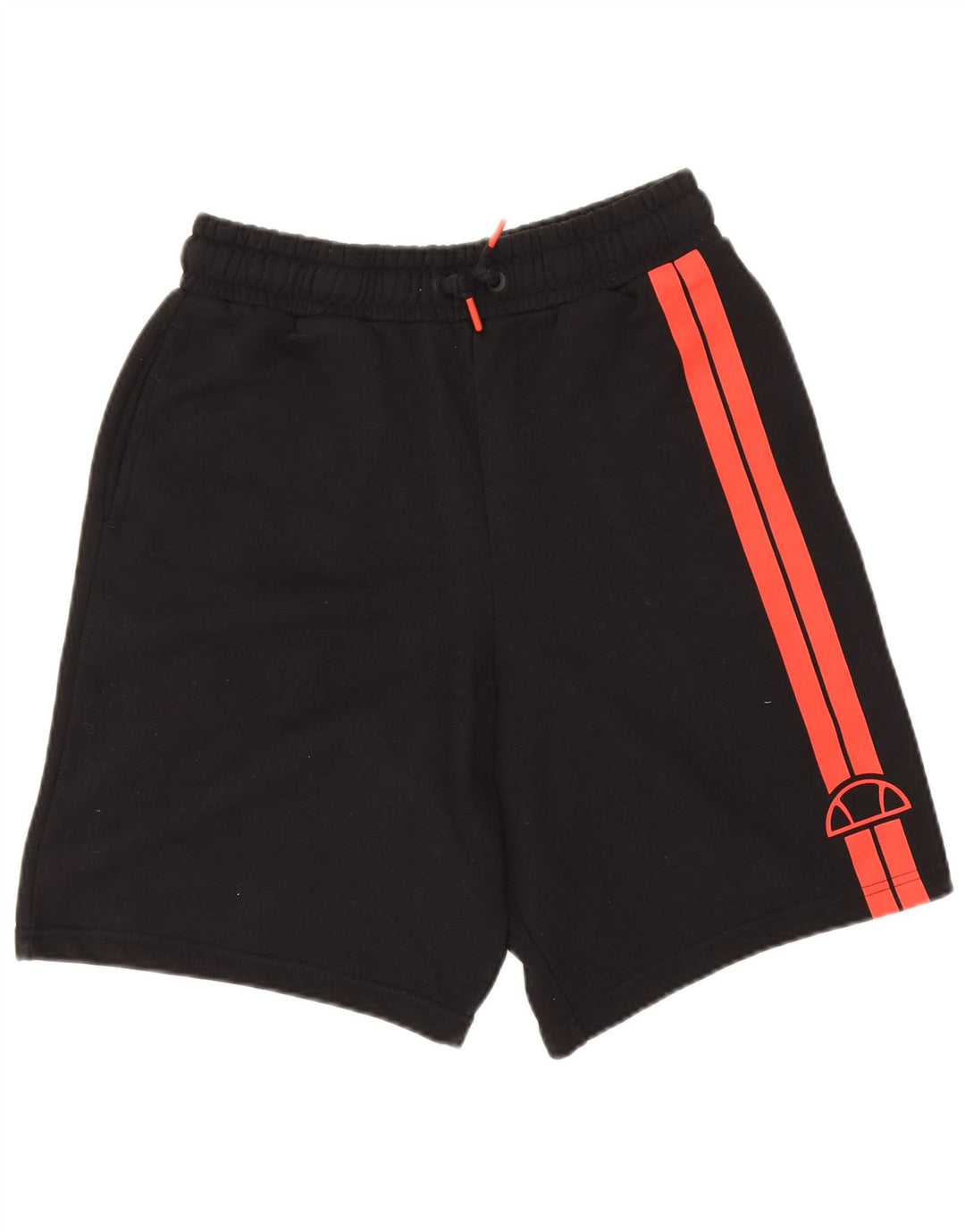 Мужские спортивные шорты Ellesse, маленькие черные полосатые хлопковые шорты