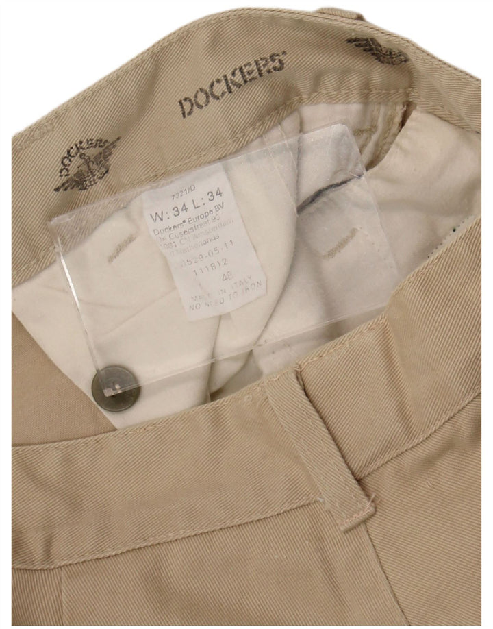 Мужские брюки-чиносы Dockers W34 L30 Бежевые