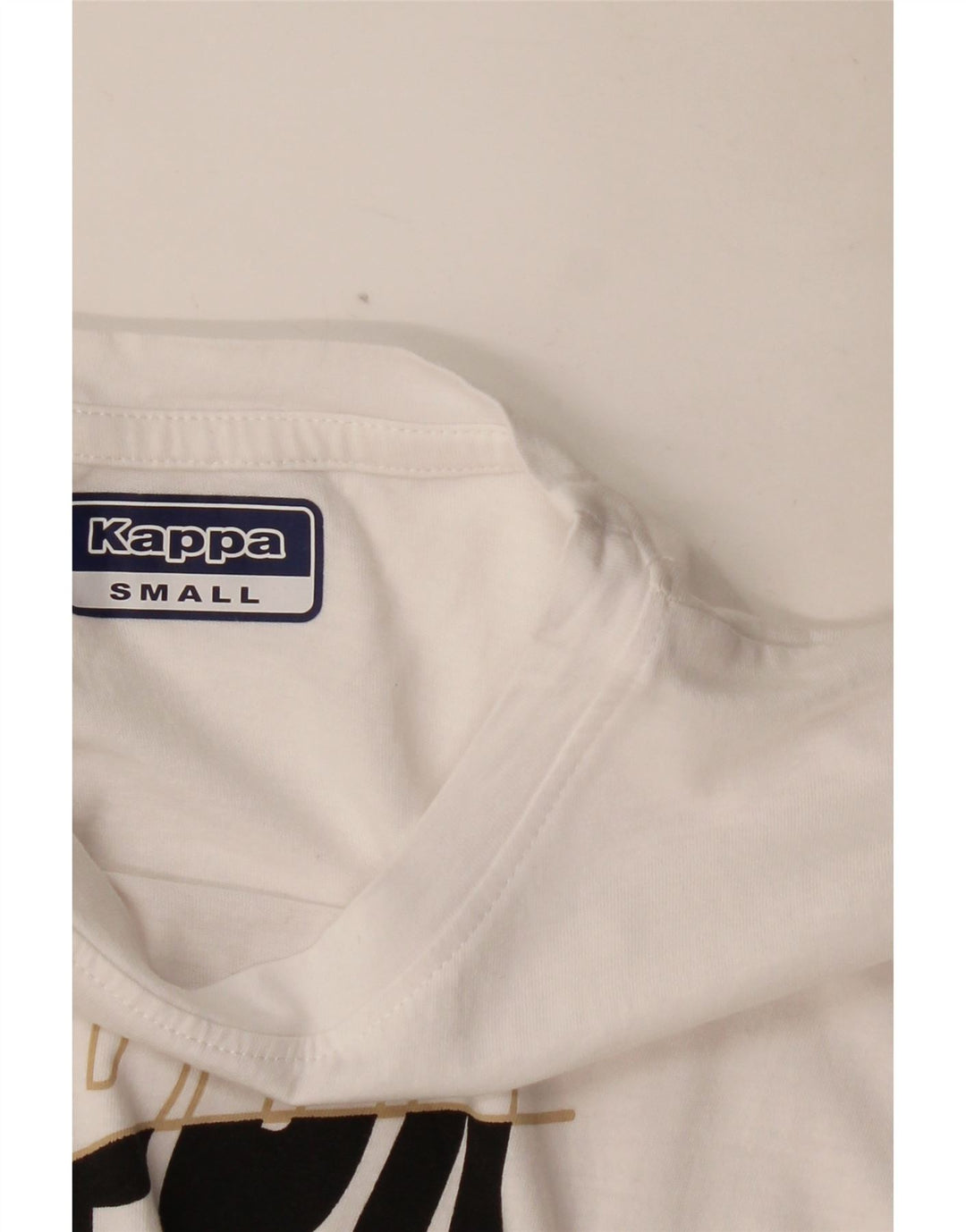 Женская футболка с рисунком KAPPA Top UK 10, маленькая, белая