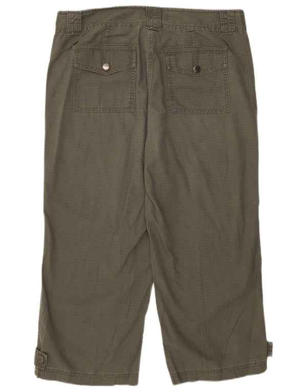 Женские прямые капри Calvin Klein, США 12, большие W34 L23, хаки