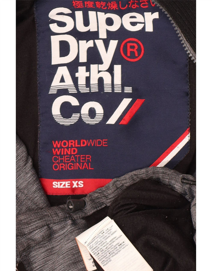 Мужская ветровка Superdry UK 34 XS Серый нейлон