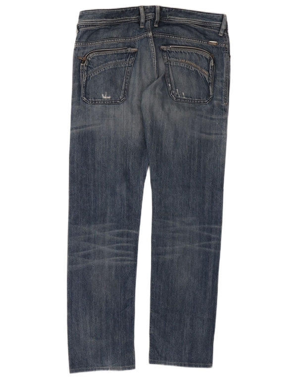 Мужские прямые джинсы Diesel Poiak W33 L34, синий хлопок