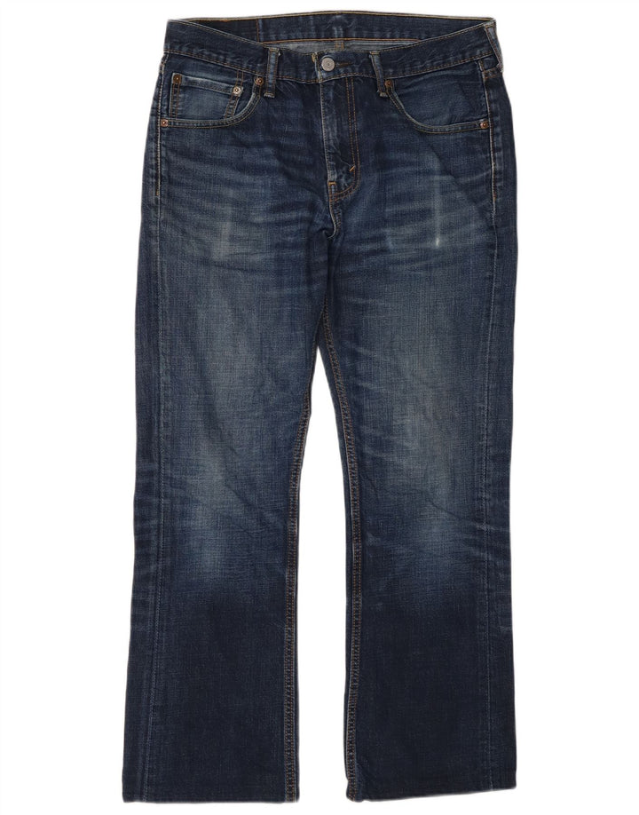 Мужские джинсы Bootcut Levi's W32 L28 синие, хлопок
