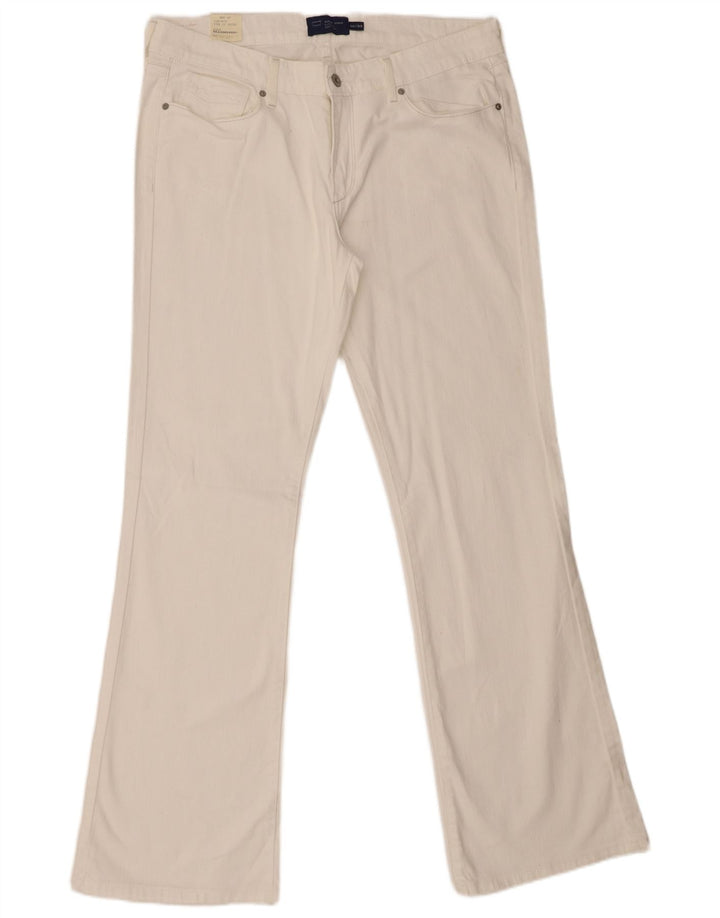 Женские джинсы Levi's с легким изгибом Bootcut США 16 2XL W36 L33 Белый хлопок