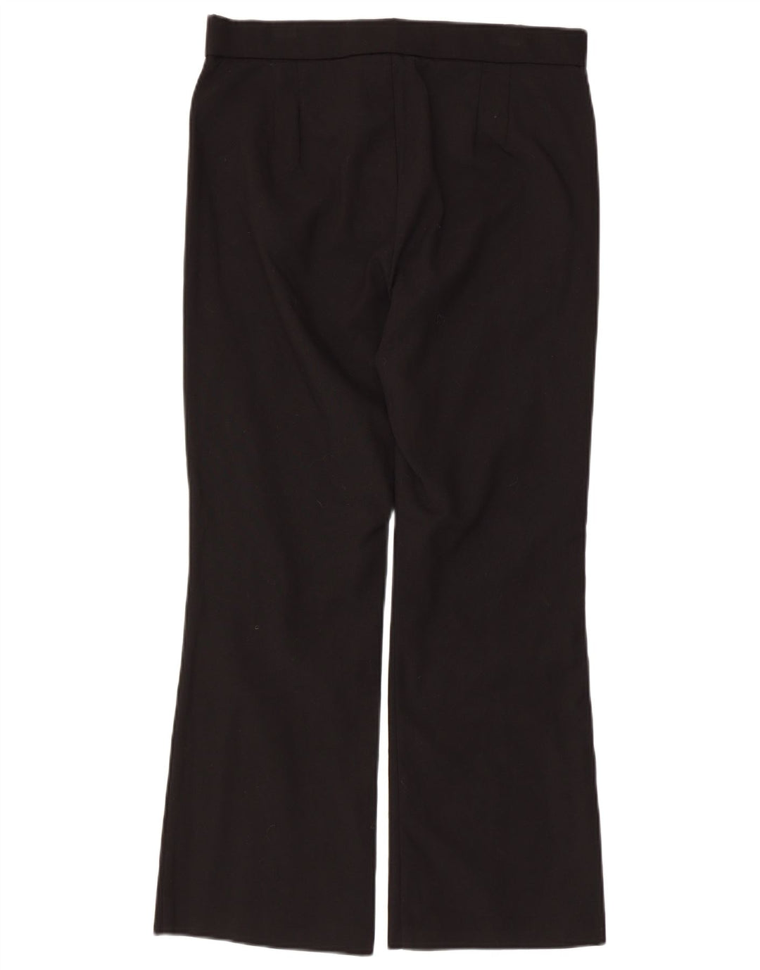 Zara Женские обычные прямые повседневные брюки, большие W32 L26, черные
