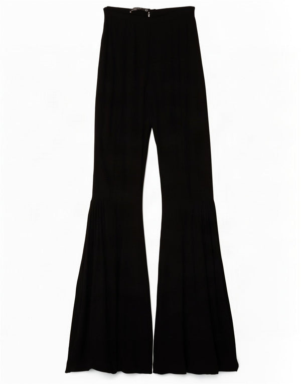 Женские повседневные брюки-клеш Zara XS W24 L32, черные