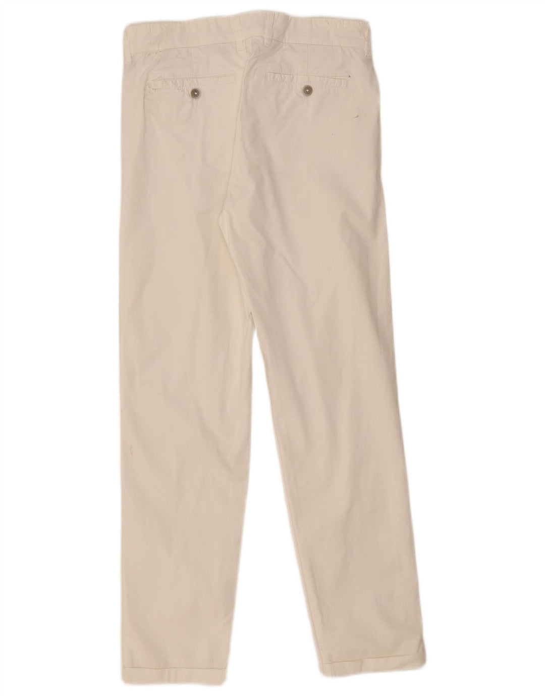 Женские прямые брюки чинос Fay W29 L29, белый хлопок