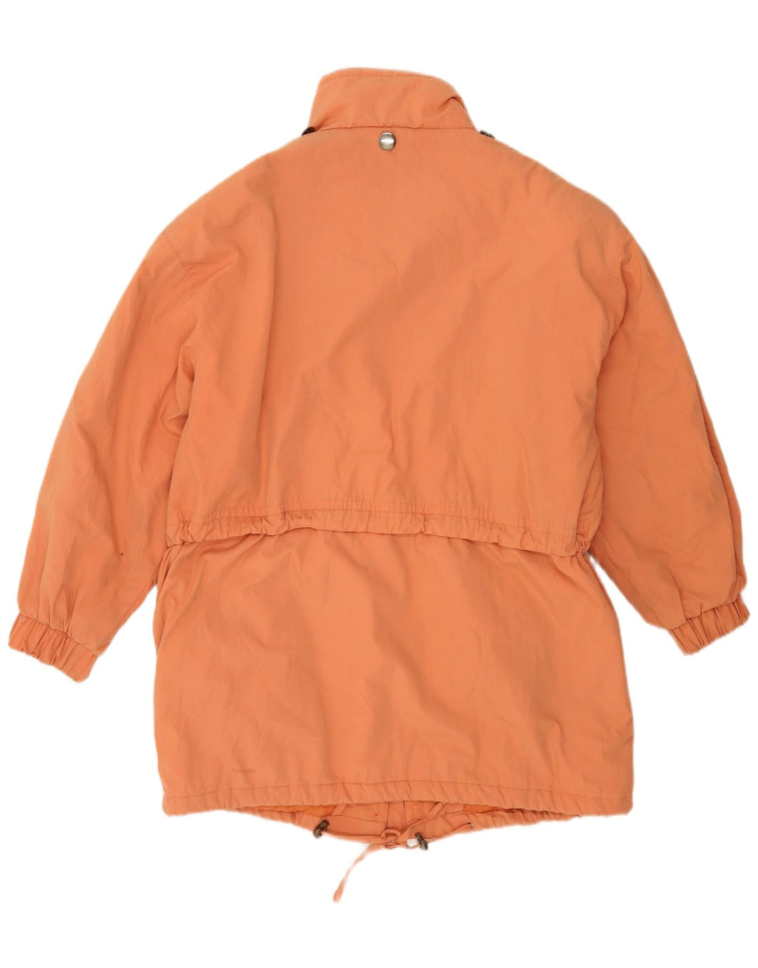 Винтажная женская куртка-парка UK 18 XL оранжевая