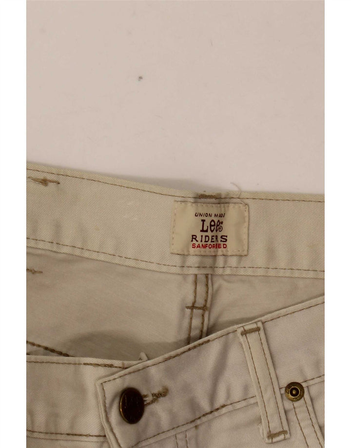 Джинсы Lee Mens Chicago Straight W32 L27 Off White Cotton