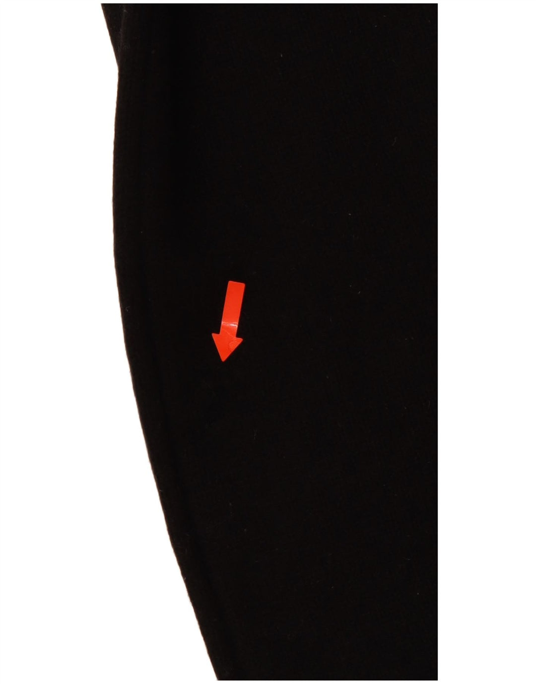 Женский свитер LEVI'S с высоким воротником, Великобритания 10, маленький, из овечьей шерсти в черную полоску