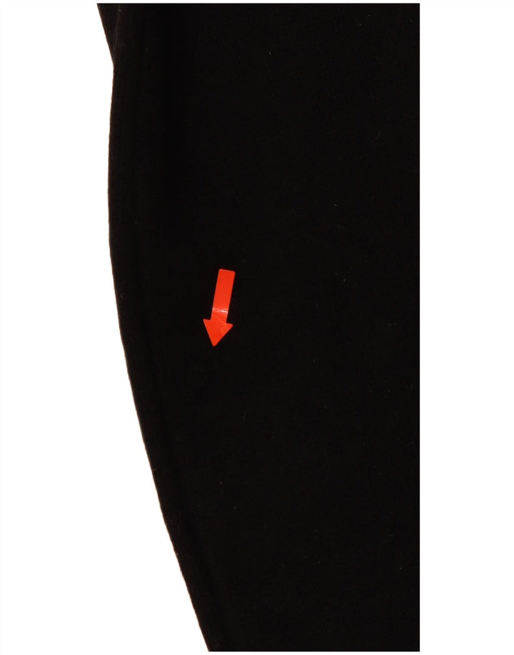 Женский свитер LEVI'S с высоким воротником, Великобритания 10, маленький, из овечьей шерсти в черную полоску