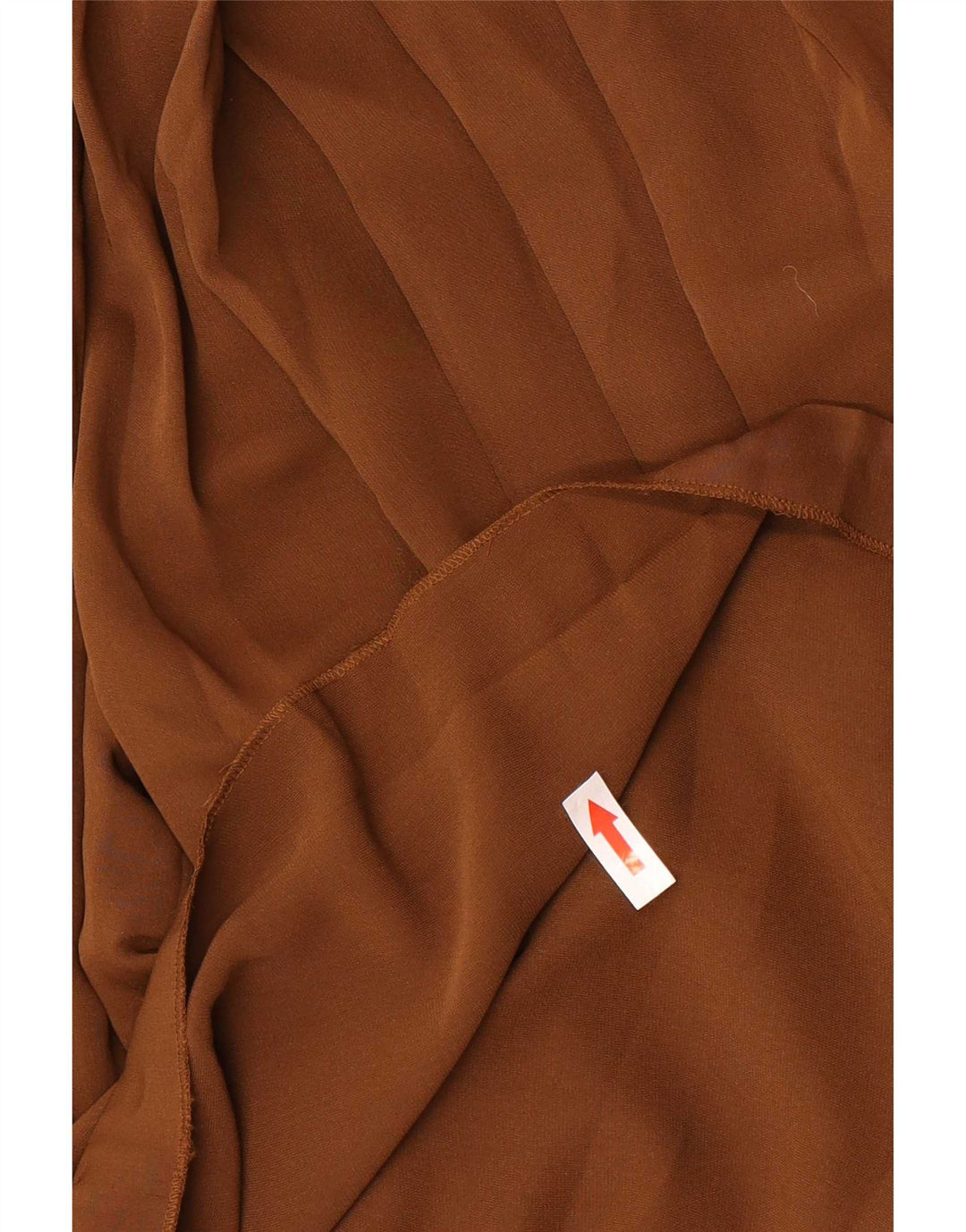 Женские брюки-капри Massimo Dutti, большие W32 L22, коричневый полиэстер