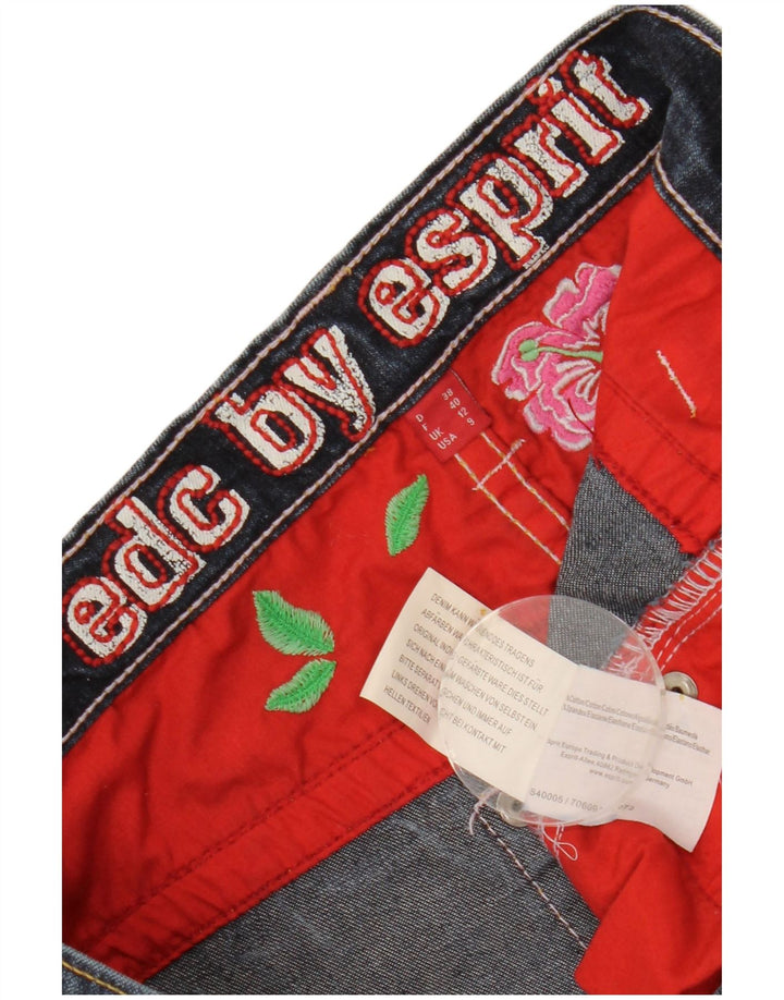 Женские джинсы ESPRIT Bootcut UK 12 Medium W28 L27 Темно-синие, хлопок