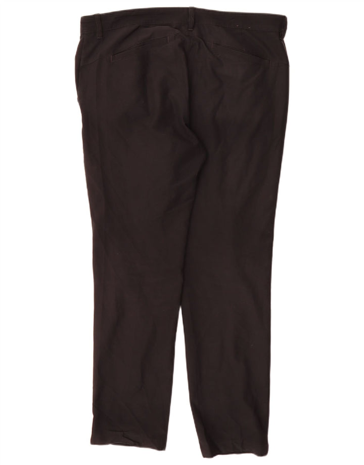 Женские брюки чинос Adidas Regular W34 L30, черный полиэстер