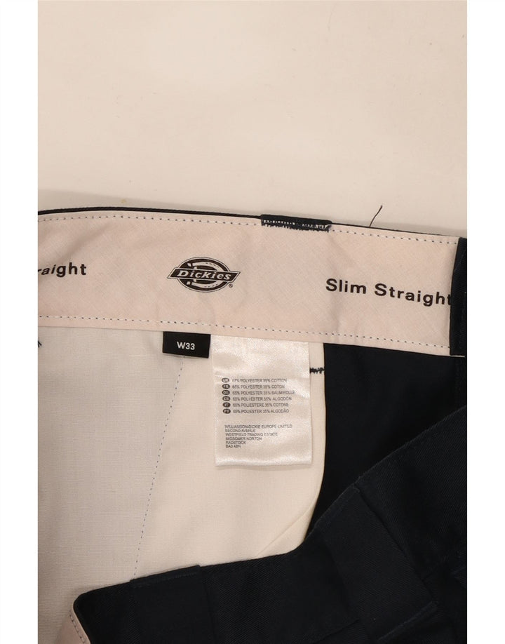 Мужские шорты чинос DICKIES W33, средний темно-синий, полиэстер