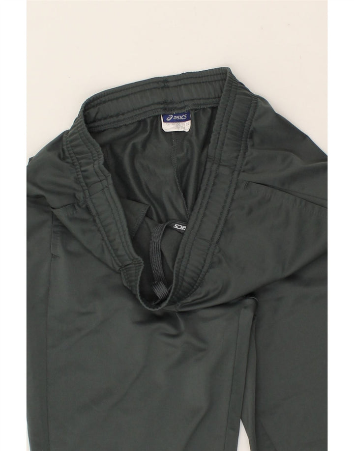 ASICS Boys Tracksuit Trousers 11-12 Years Grey Polyester Vintage Asics and Second-Hand Asics from Messina Hembry 