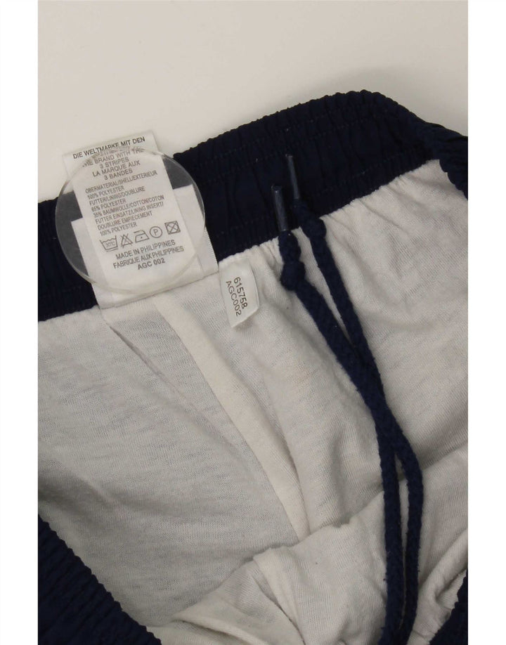 Мужские спортивные брюки Adidas Joggers среднего размера, темно-синие, полиэстер