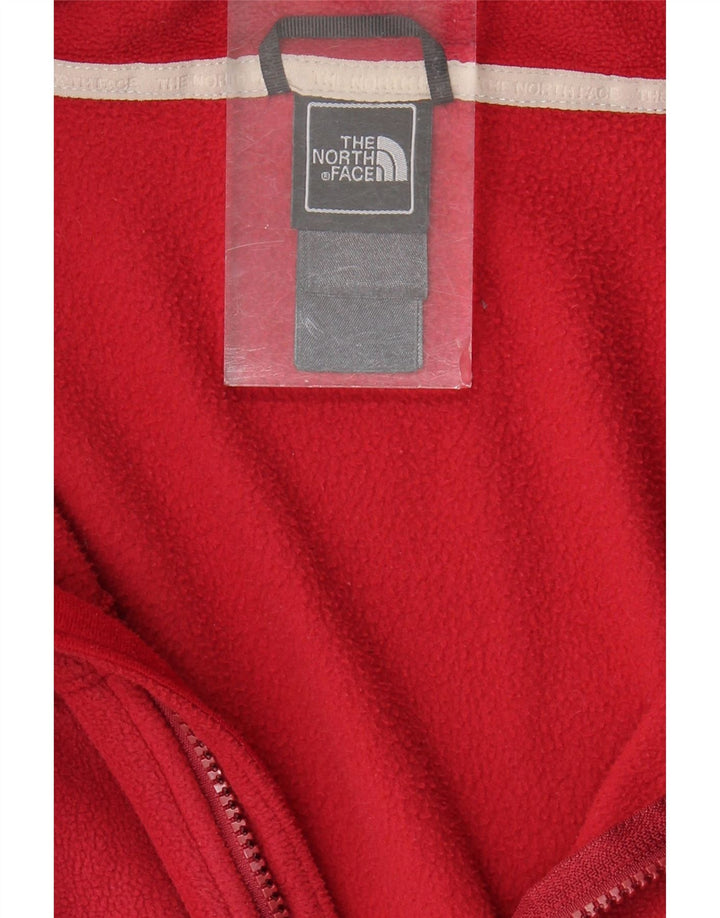 Мужская флисовая куртка с подкладкой The North Face UK 38, средний красный полиэстер