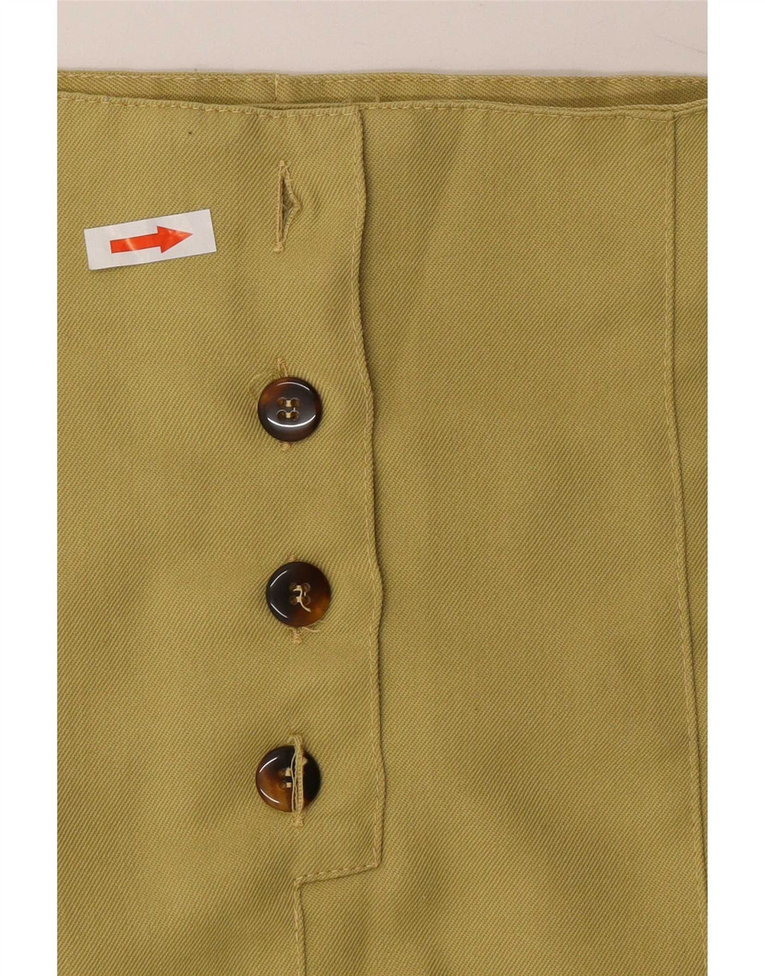 Женская мини-юбка Sasch IT 44 Medium W28, зеленый полиэстер
