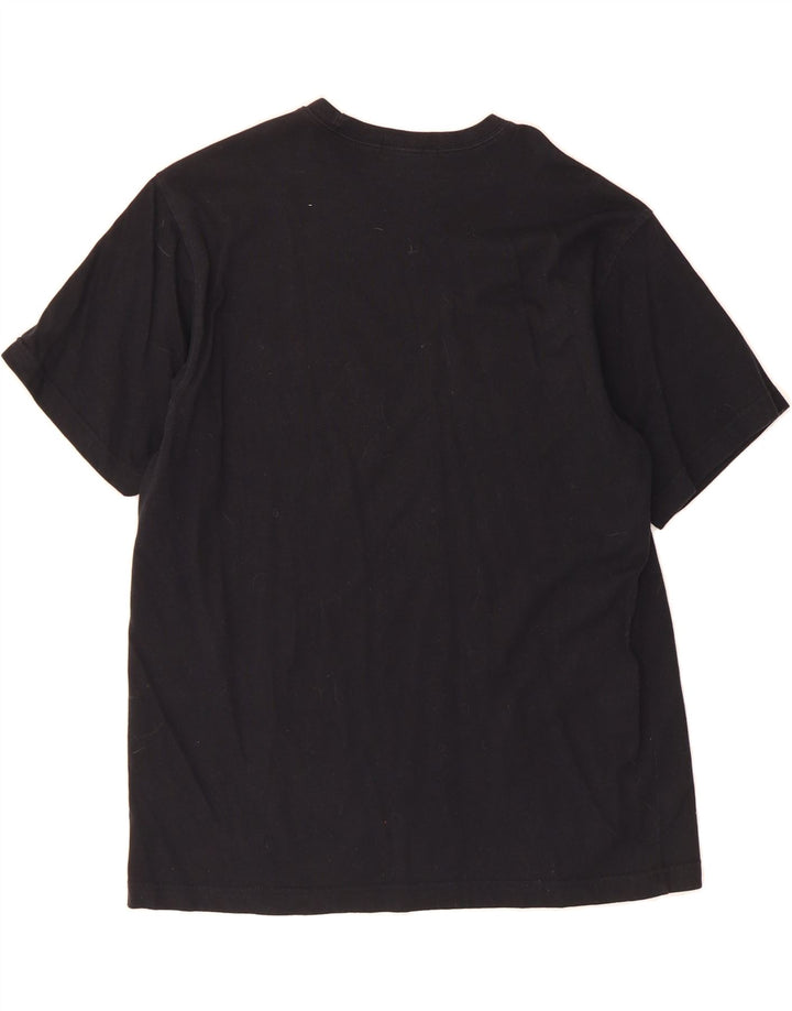 EDDIE BAUER Mens T-Shirt Top Medium Black Cotton Vintage Eddie Bauer and Second-Hand Eddie Bauer from Messina Hembry 