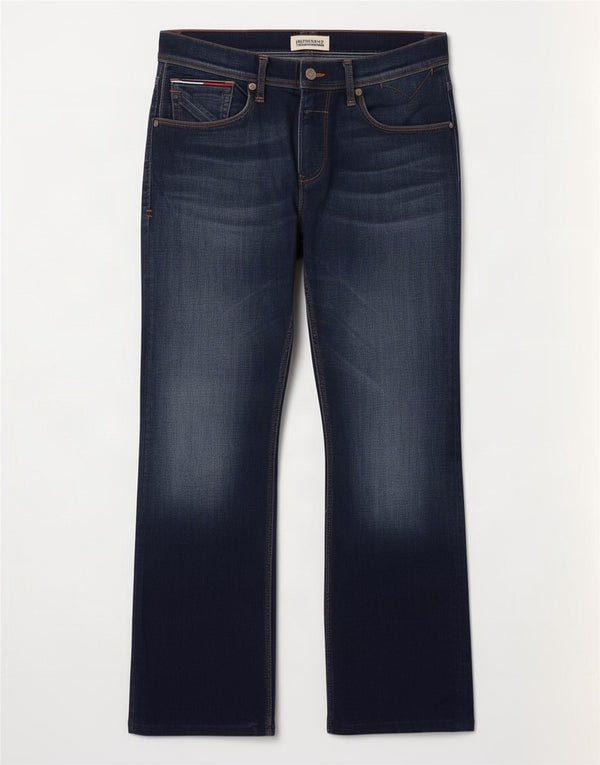 Мужские джинсы Tommy Hilfiger Bootcut W30 L29 Темно-синие, хлопок