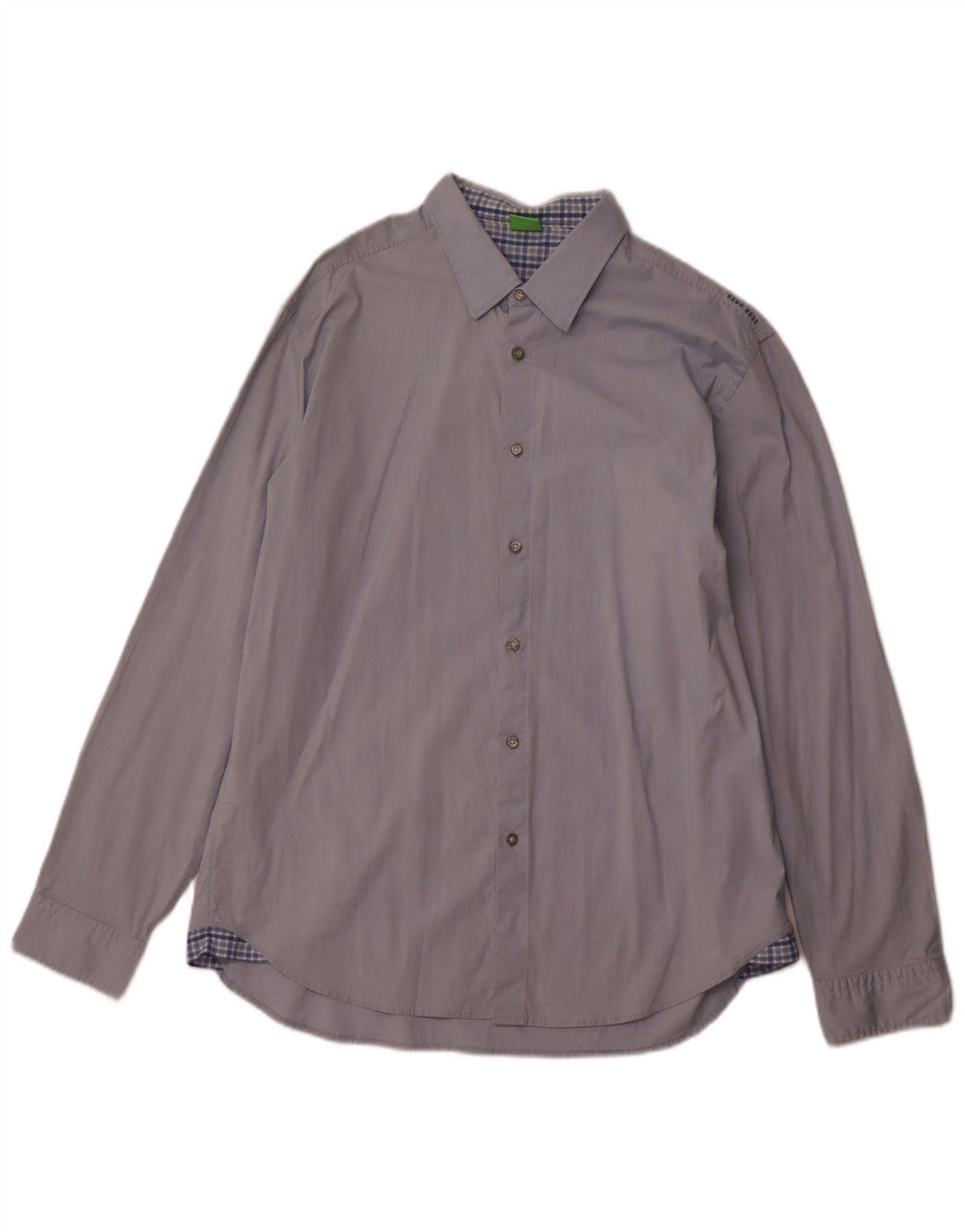 Мужская рубашка Hugo Boss 2XL, синяя, хлопок