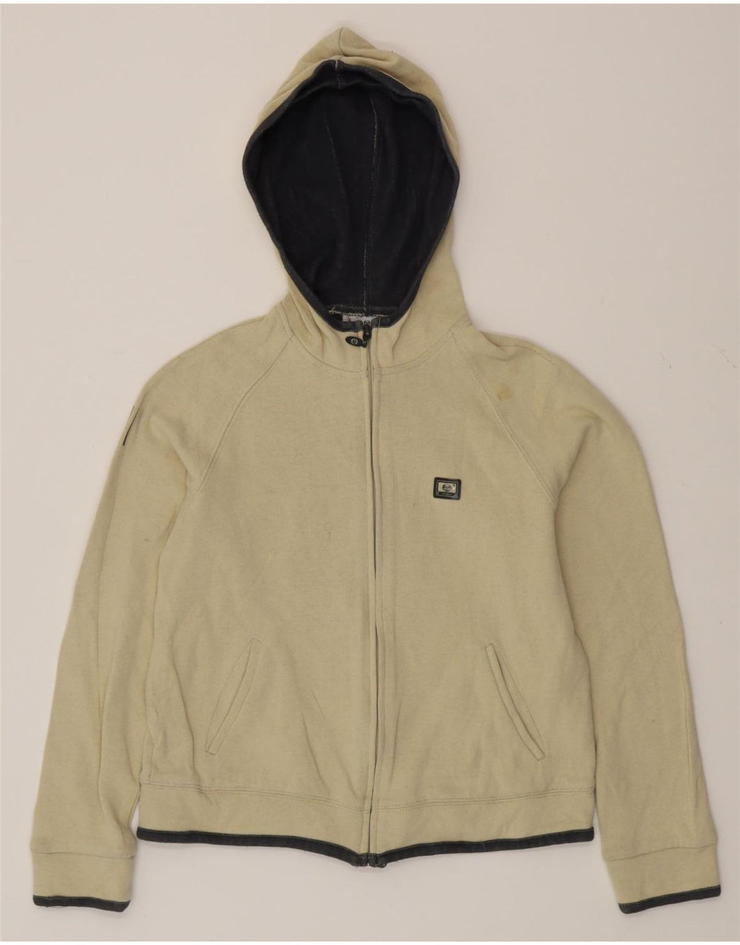 Женский свитер с капюшоном на молнии SERGIO TACCHINI IT 44, средний бежевый, хлопок