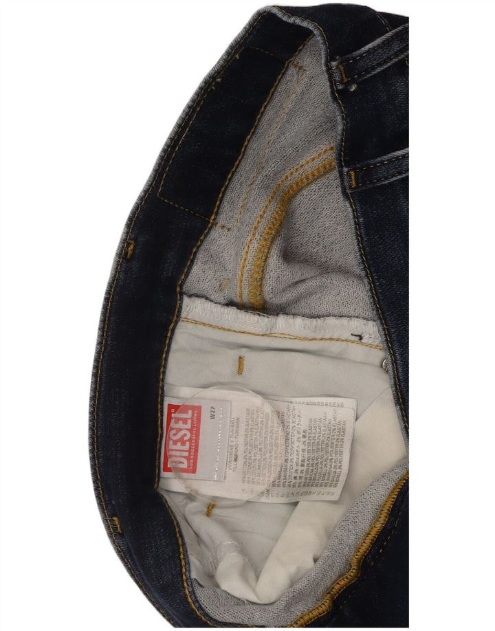 Женские джинсы скинни Diesel W27 L30, синий хлопок