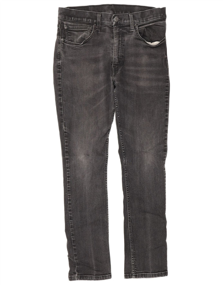 Мужские джинсы Levi's Slim 511 W34 L30, черный хлопок