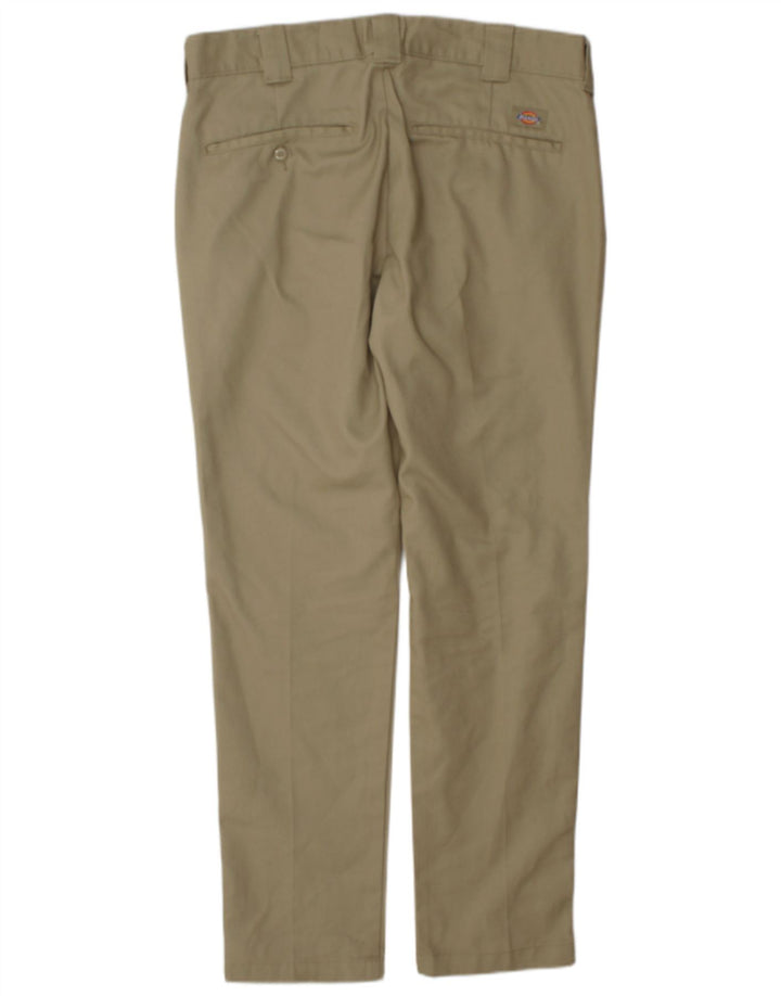 Мужские брюки-чиносы Dickies Slim Fit W34 L32, хаки, полиэстер